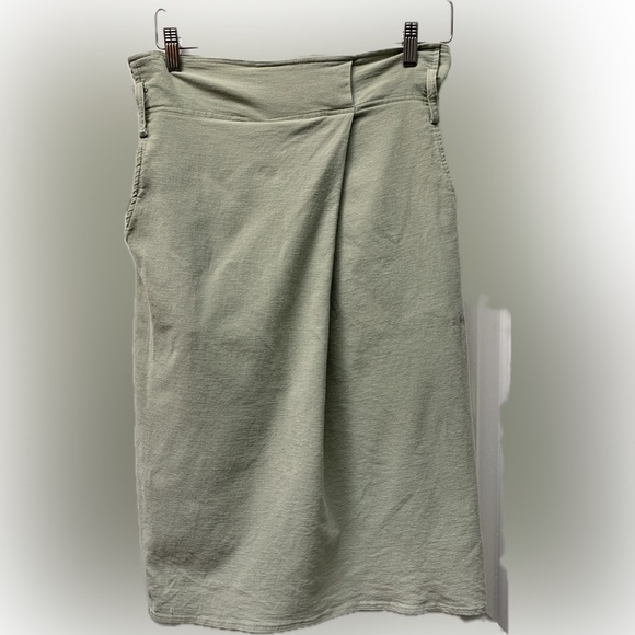 MAEVE sage green skirt - Picture 1 of 9